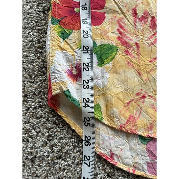 Vintage JAMS WORLD size S Men’s SHIRT Hawaiian Floral Rayon K23 - Picture 7 of 8